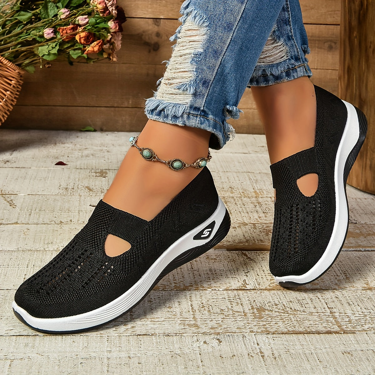 Ottilie | Zapatos Slip On Transpirables Damas Ortopédicos