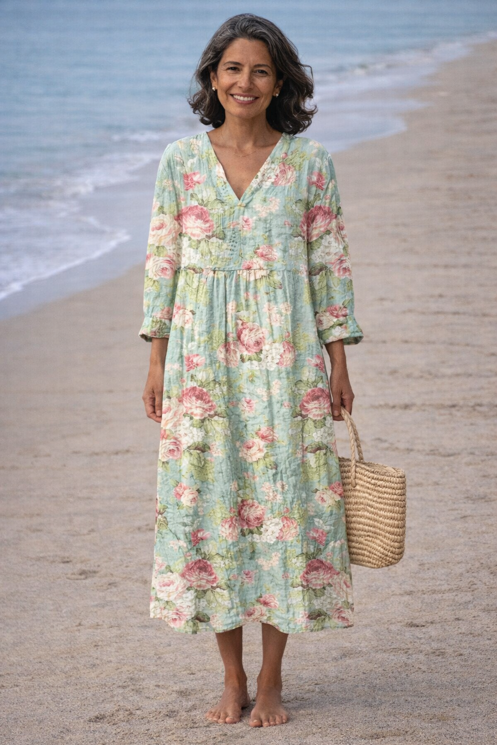 Alba™ | Vestido Largo Floral