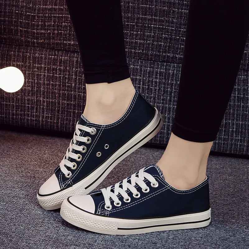 Imogen | Zapatos De Lona Clásicos Confort Vintage Moderno
