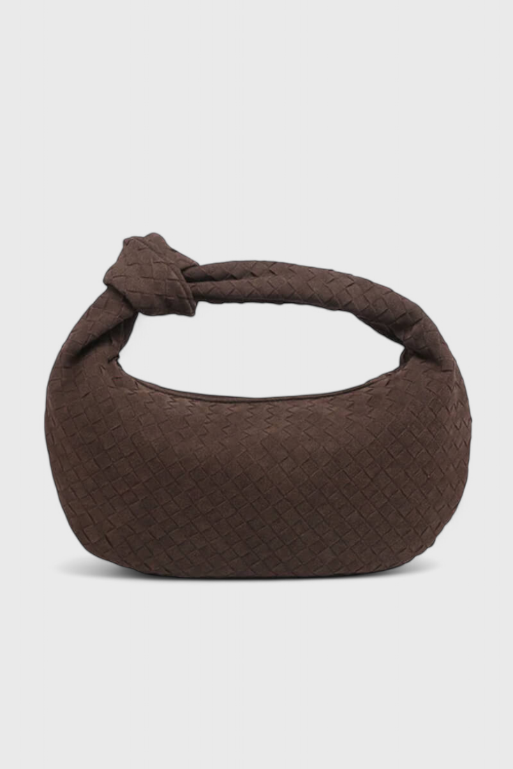Lila | Bolso Mediano Woven con Detalle de Nudo