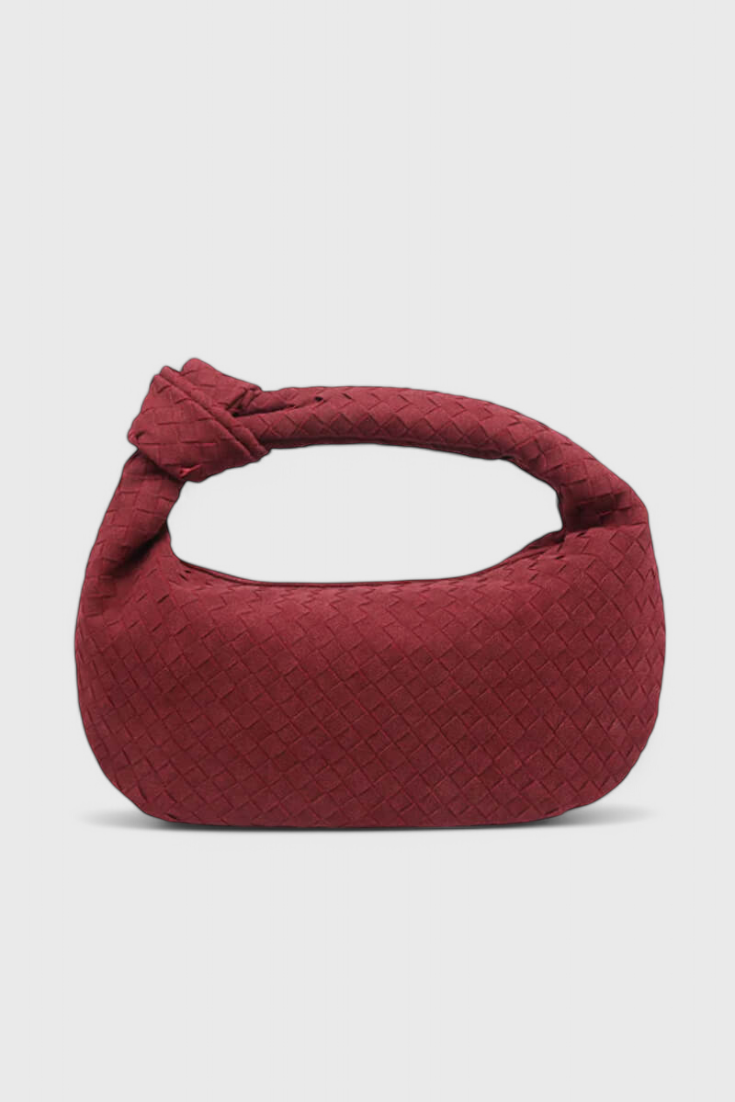 Lila | Bolso Mediano Woven con Detalle de Nudo