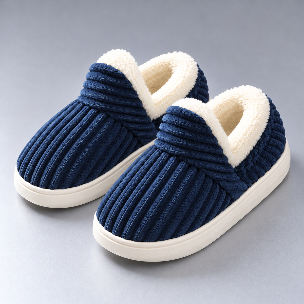 LYSSA | Chaussons douillets en peluche