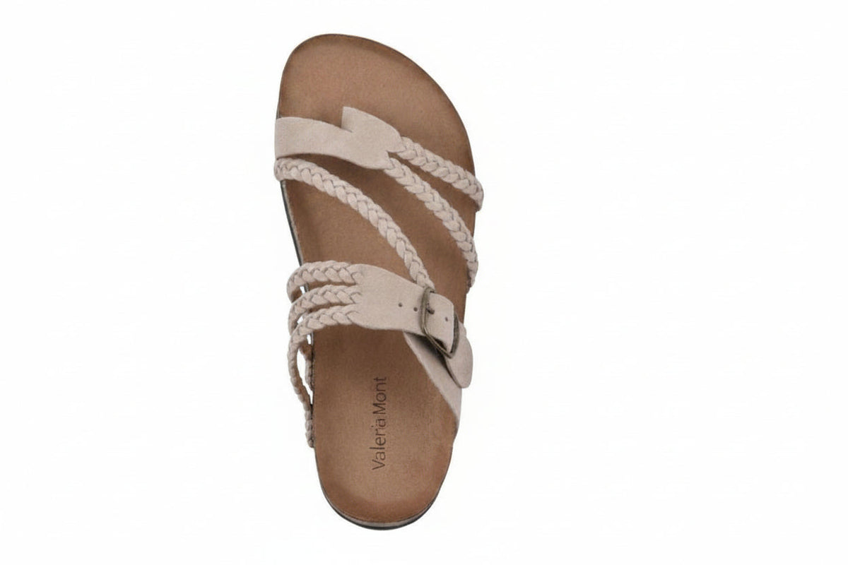 NAYARA™ | Sandales tressées en liège