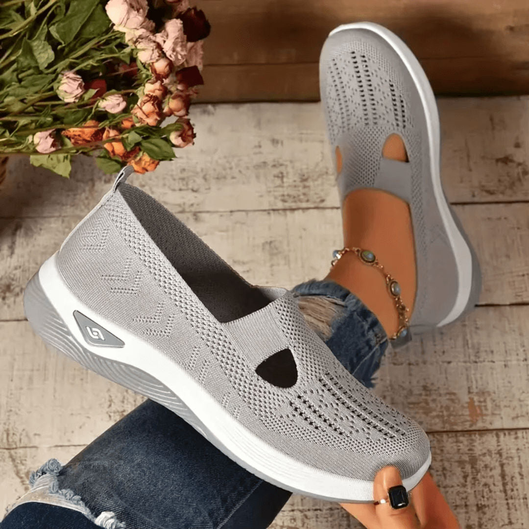 AZELIA™ | Zapatillas Slip-On con Amortiguación de Máxima Comodidad