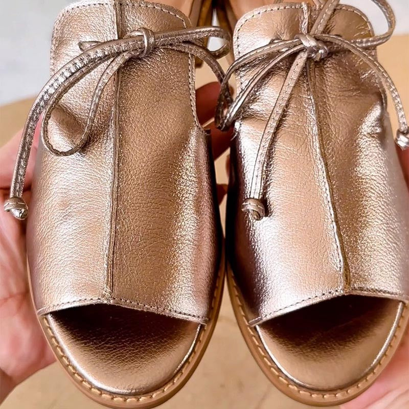 Cloe | Sandalias de Piel con Tiras