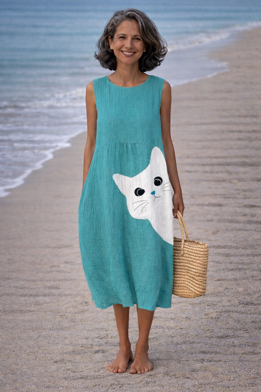 Ana | Vestido midi con estampado