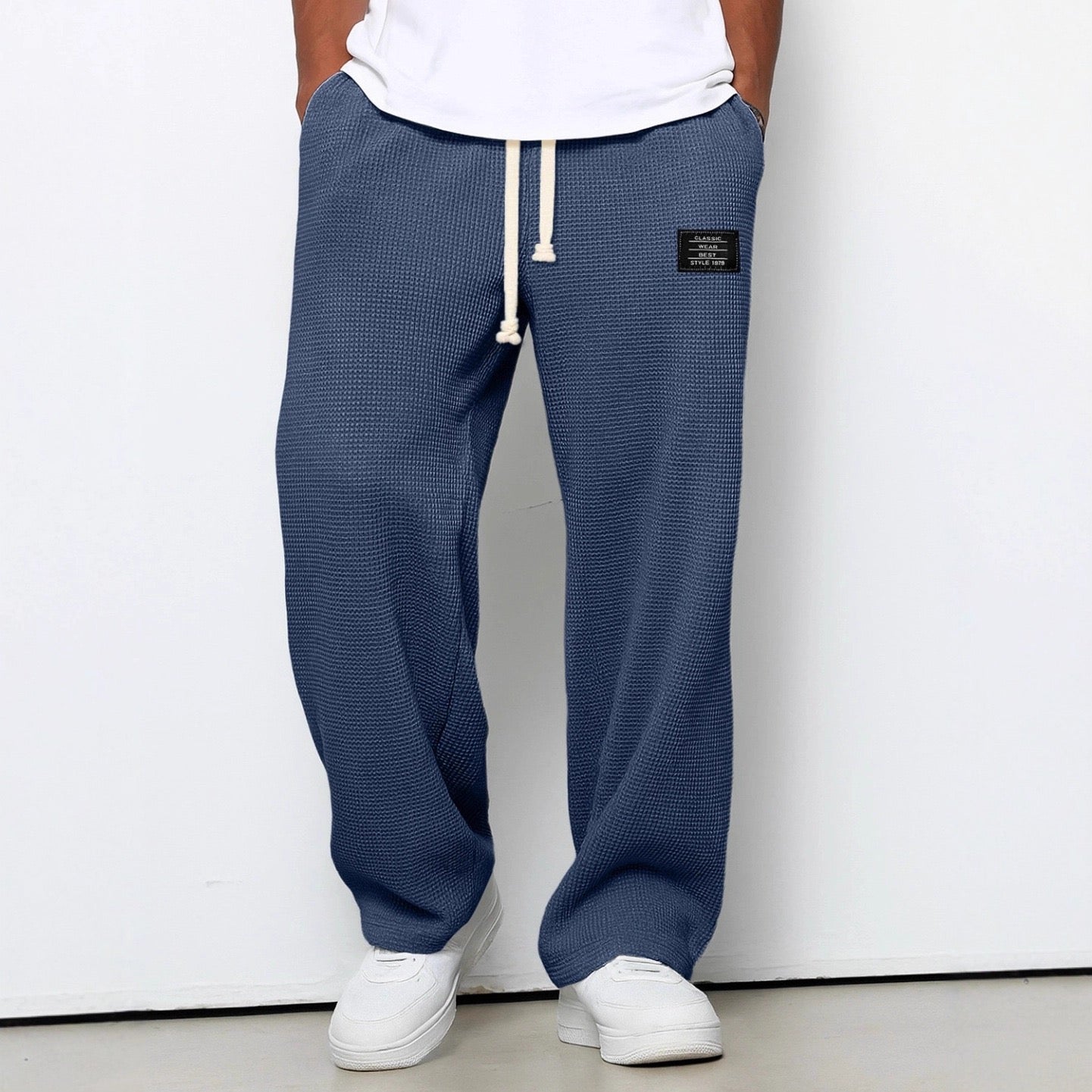 Samuel | Pantalón Ancho Con Cintura Ajustable