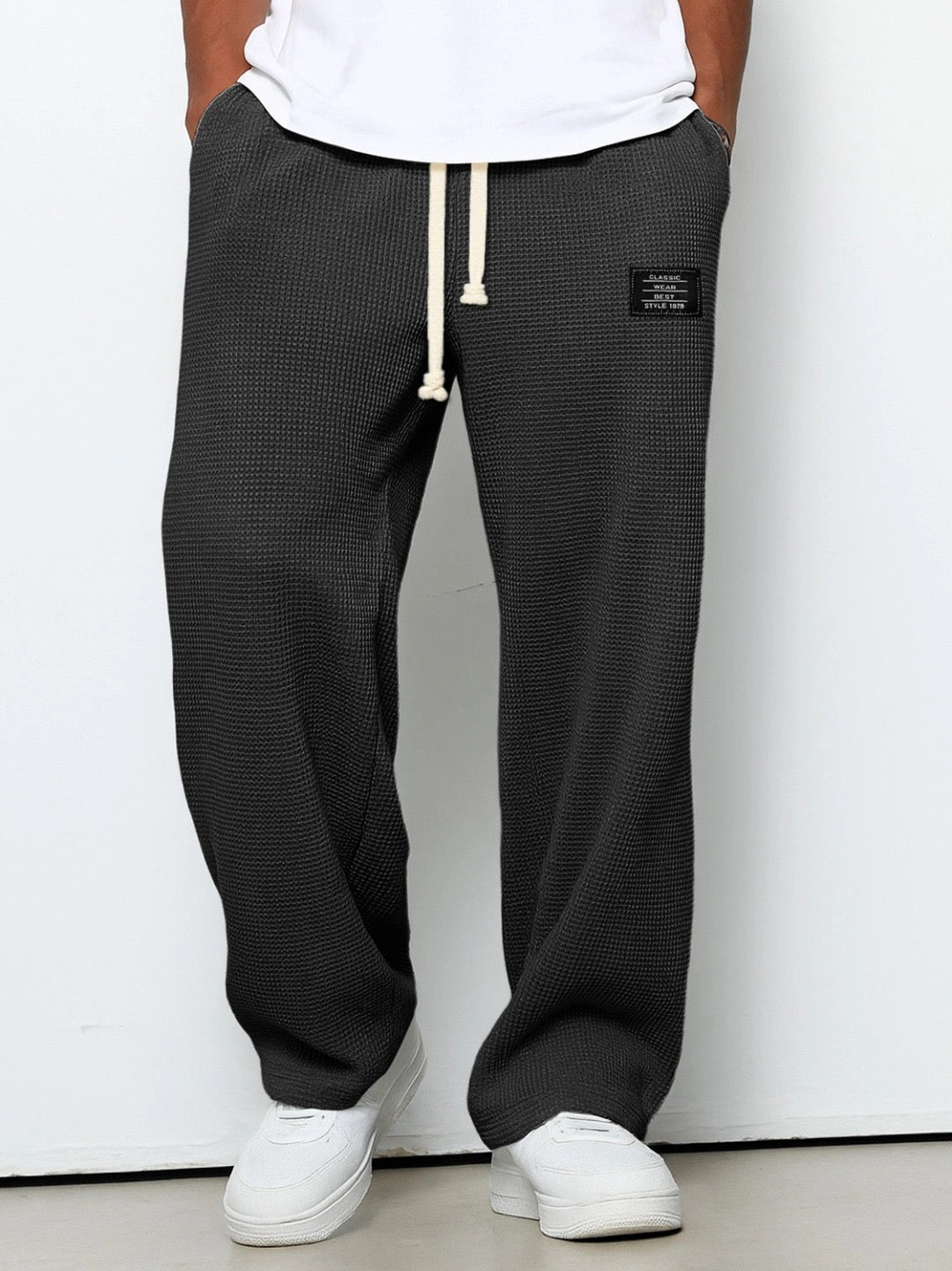 Samuel | Pantalón Ancho Con Cintura Ajustable