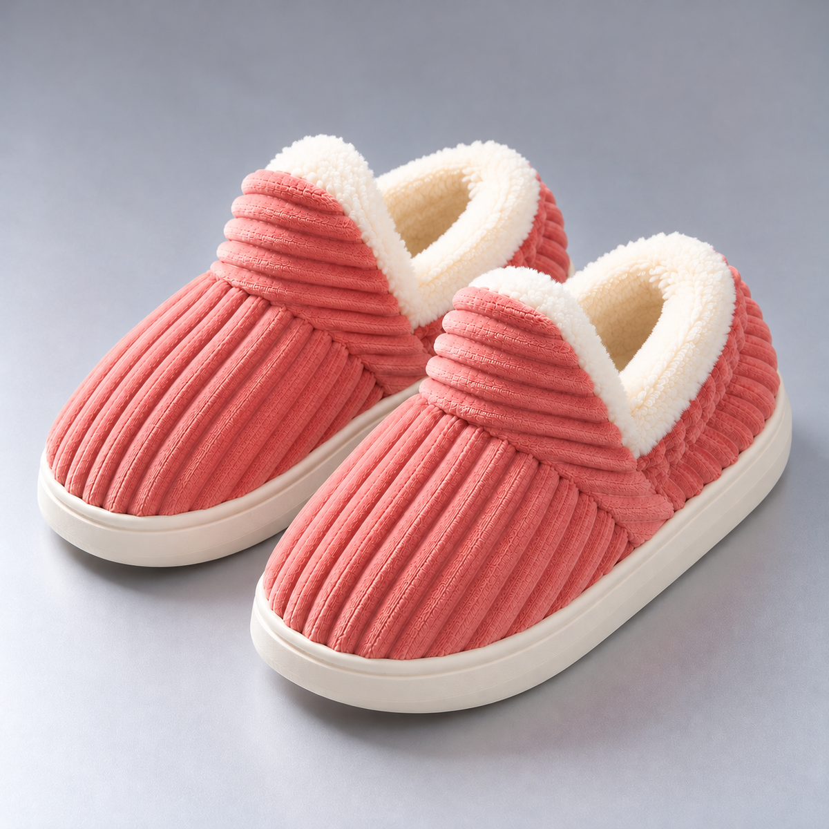 LYSSA | Chaussons douillets en peluche