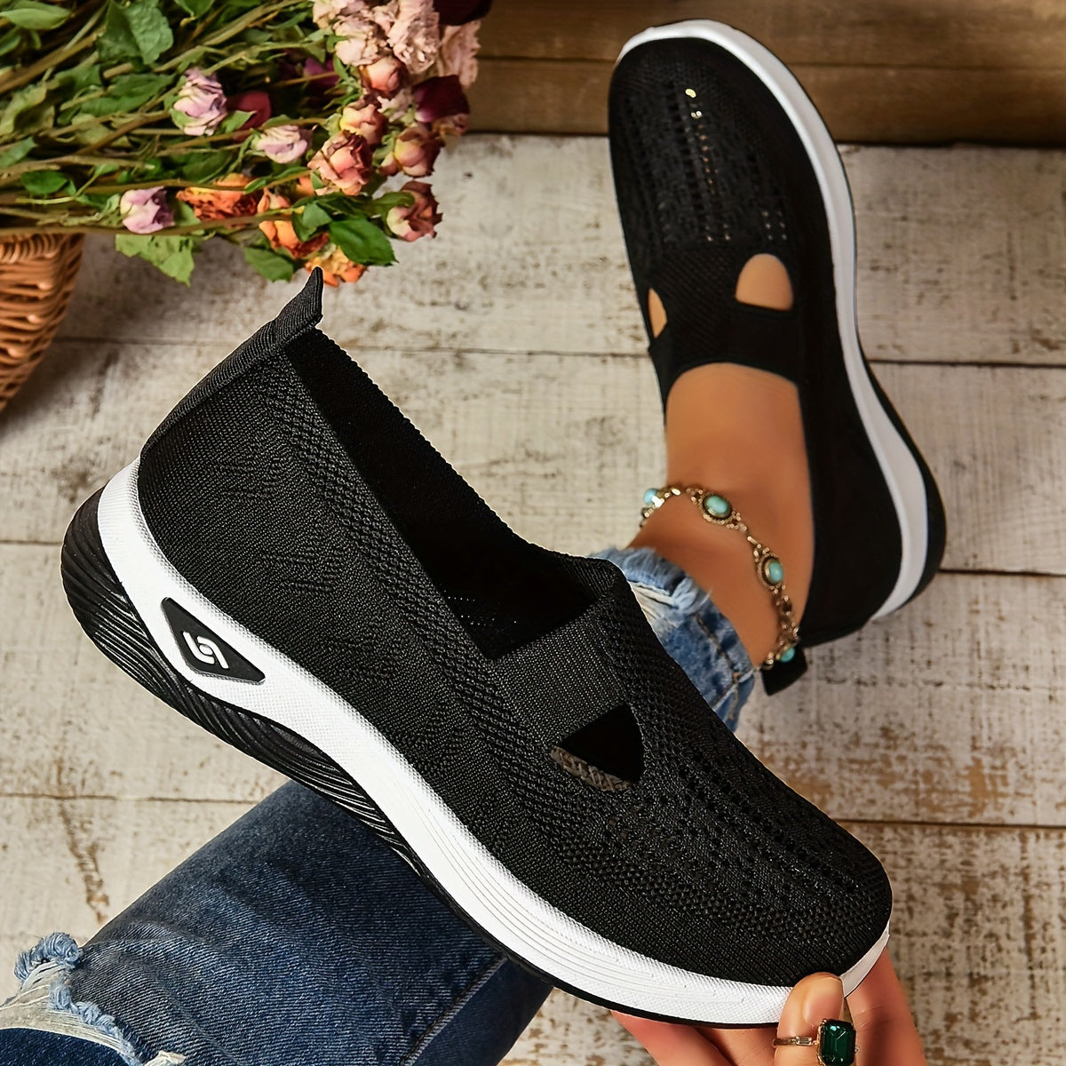Ottilie | Zapatos Slip On Transpirables Damas Ortopédicos