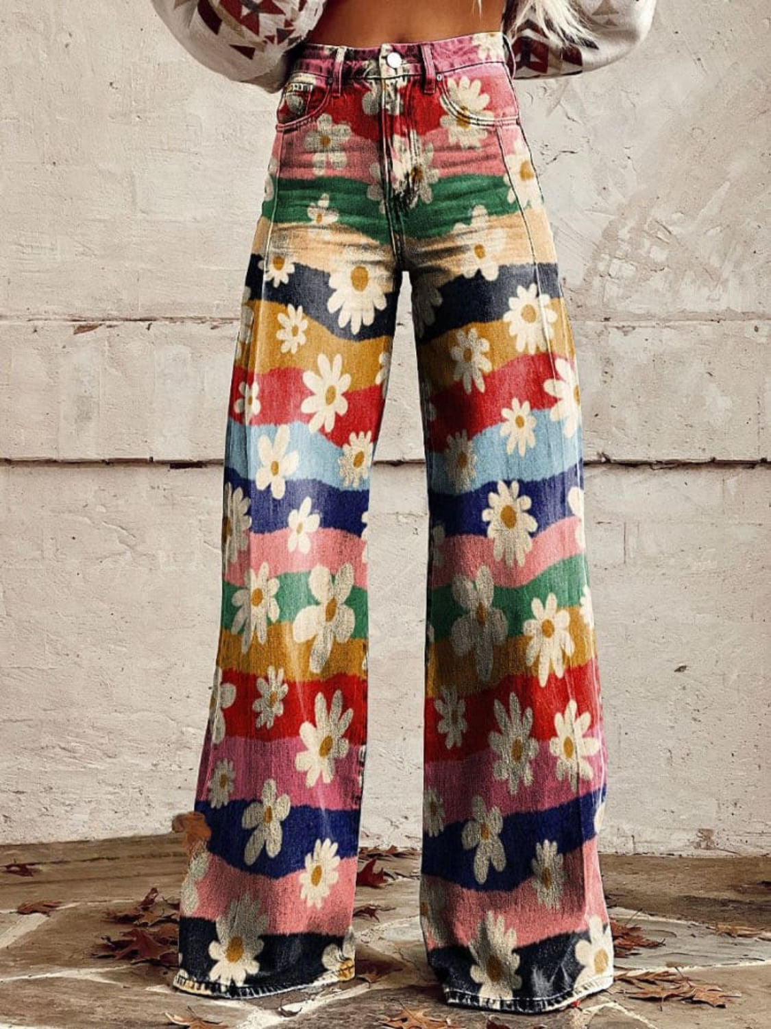 ZORIMA™ | Pantalones Florales Elegantes Multicolor