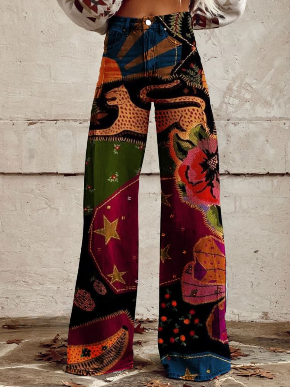 ZARENA™ | Pantalones estampados estilo bohemio chic