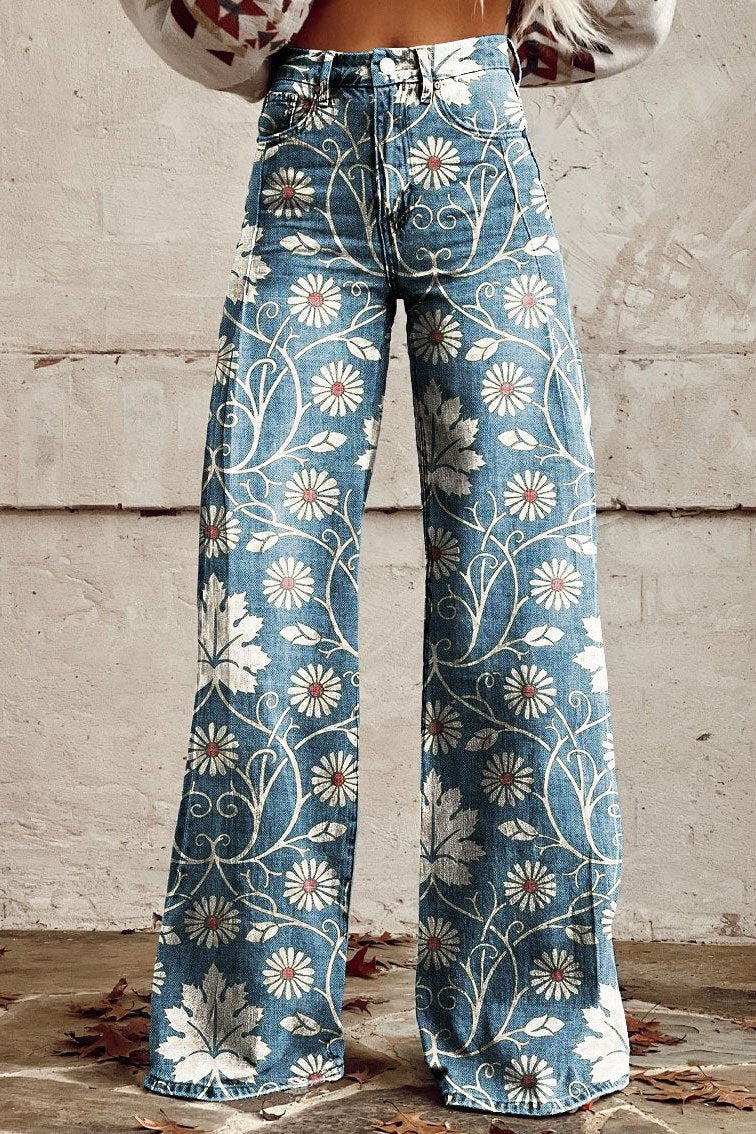 ELYNZA™ | Pantalones Boho Chic Estampados