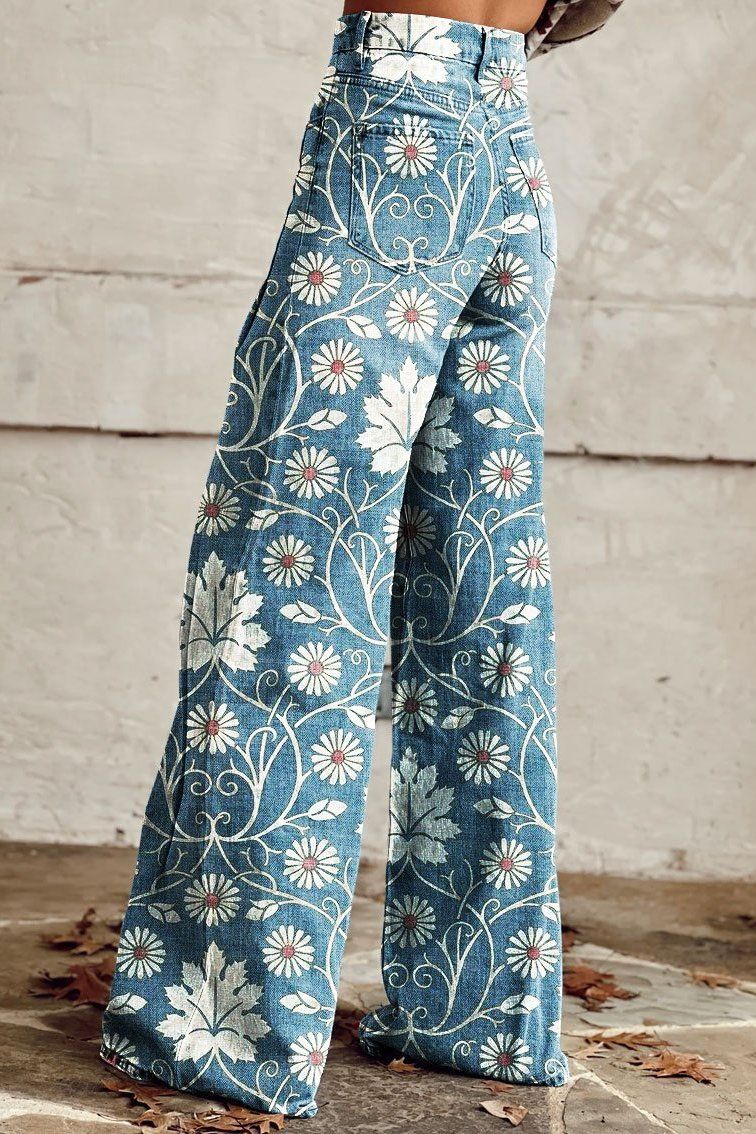ELYNZA™ | Pantalones Boho Chic Estampados