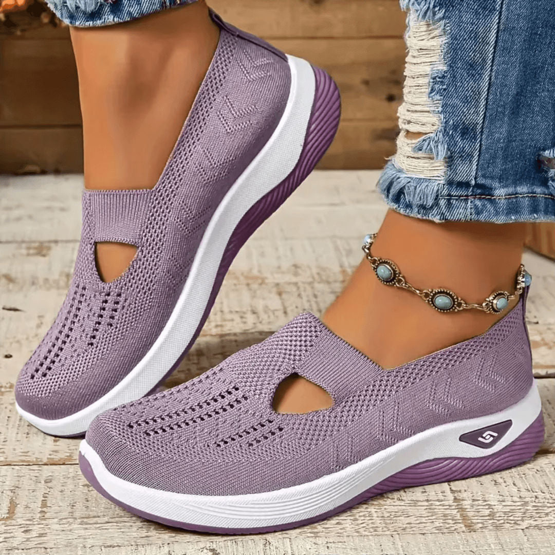 AZELIA™ | Zapatillas Slip-On con Amortiguación de Máxima Comodidad