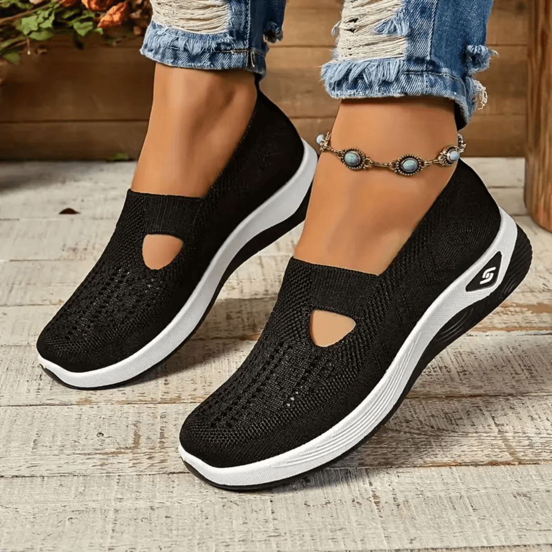 AZELIA™ | Zapatillas Slip-On con Amortiguación de Máxima Comodidad