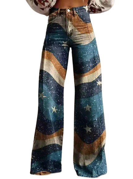 Rocío | Pantalones boho estrellas