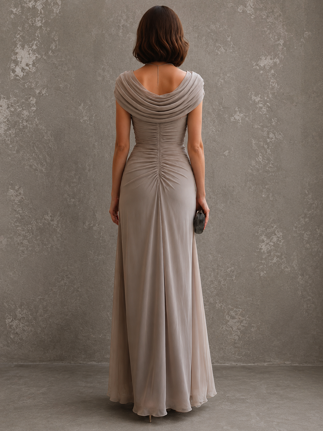 Julienne | Robe Maxi Drapée Élégante